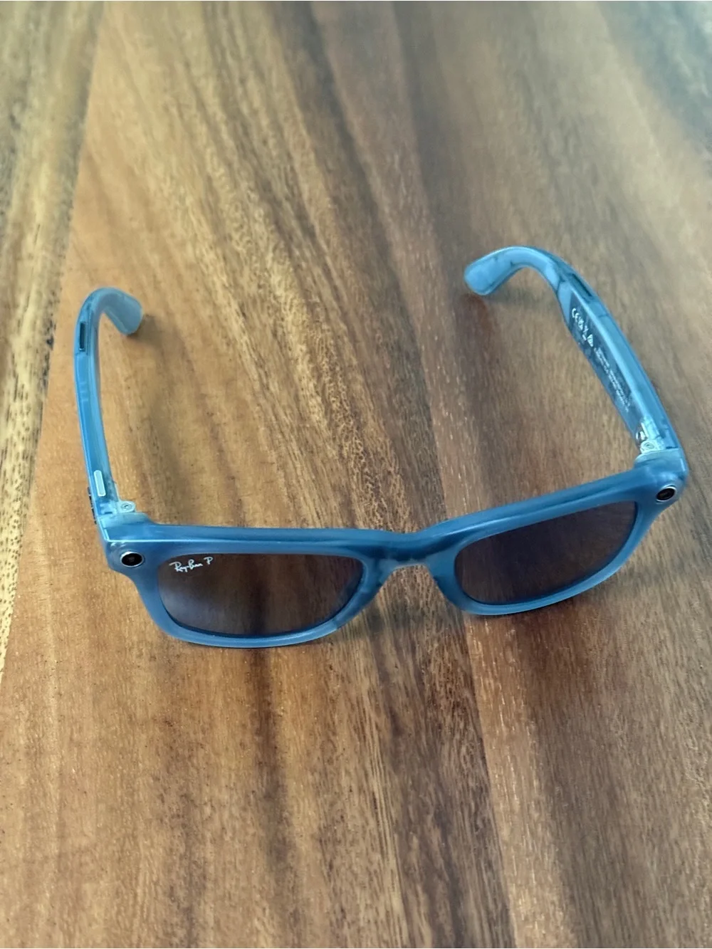 Meta Ray-Ban Sunglasses (1st Gen) with Brown Case